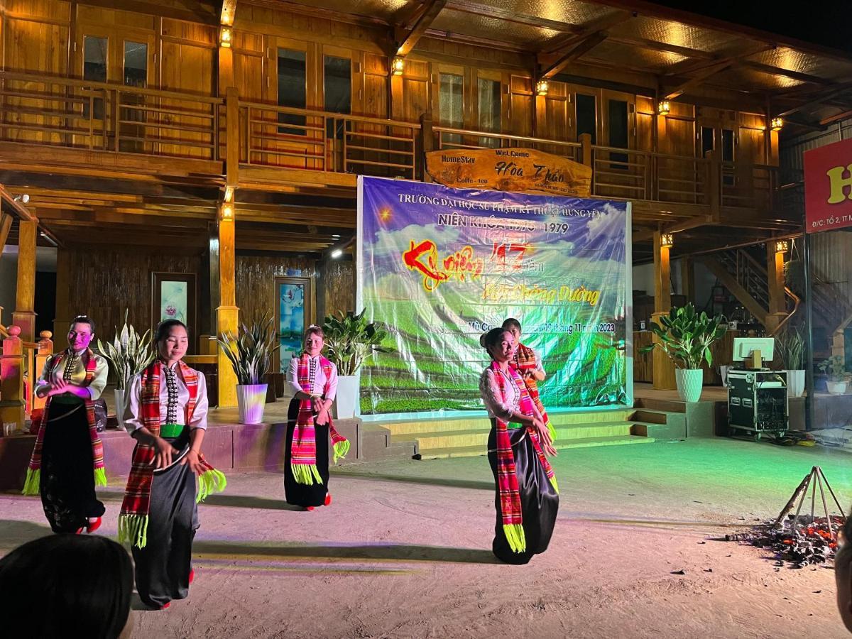 Homestay Hoa Thao - Bus ,Trek & Motorbike Mu Cang Chai Exterior foto